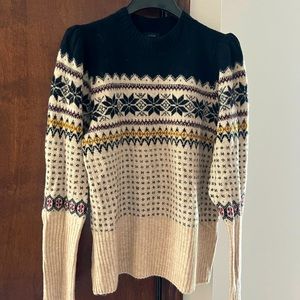 J.Crew fair isle sweater